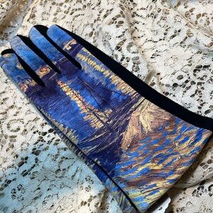 #103 Women’s Van Gogh Microfiber Stretch Super Soft Gloves